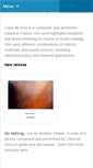 Mobile Screenshot of claradeasis.com